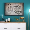 Family Christmas - Full Square Diamond - 50x40cm