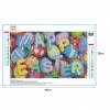 Happy Easter Egg - Full Round Diamond -