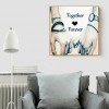 Lovers Hold Hands - Full Round Diamond Painting - 30x30cm