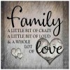 Family - Full Round Diamond - 40x40cm