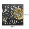 Blackboard - Full Round Diamond - 30x30cm
