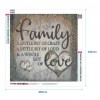Family - Full Round Diamond - 40x40cm