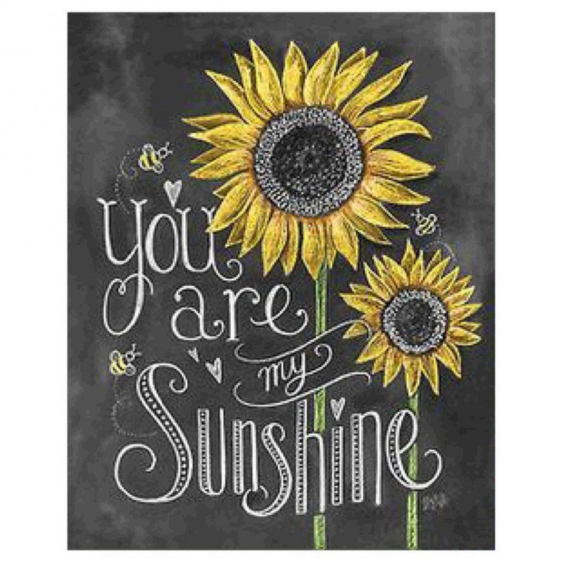 Sunflower Blackboard...