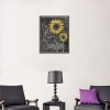 Sunflower Blackboard - Full Round Diamond - 25x30cm