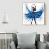 Novelty Ballet Dancer - Full Round Diamond - 30x30cm
