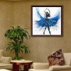 Novelty Ballet Dancer - Full Round Diamond - 30x30cm