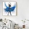 Novelty Ballet Dancer - Full Round Diamond - 30x30cm