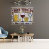 Beer Wine Glasses - Full Round Diamond - 30x40cm