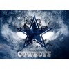 Cowboys Icon - Full Round Diamond - 40x30cm