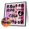 CatsSet - Full Diamond Painting - 30x30cm