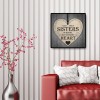 Love - Full Round Diamond - 30x30cm