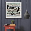 Family - Full Round Diamond - 30x30cm