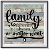 Family - Full Round Diamond - 30x30cm
