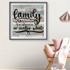 Family - Full Round Diamond - 30x30cm