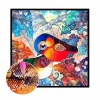 5D Full Round Drill DIY Colorful Birds Diamond Painting Mosaic Craft Decor