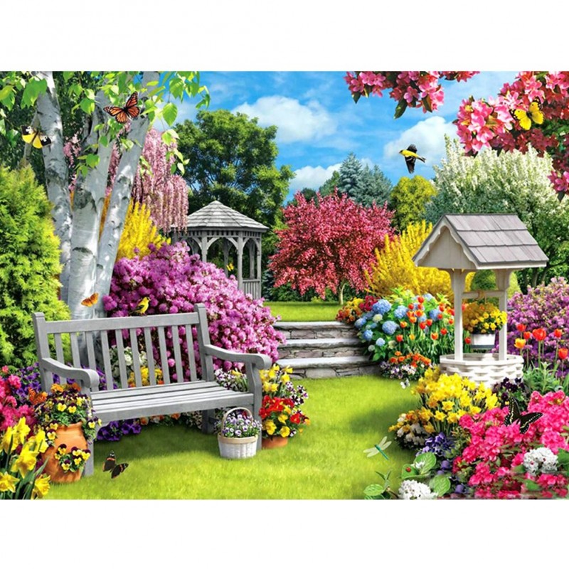 Colorful Garden - Full Ro...