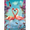 Pink Bird  - Full Diamond Painting - 40x30cm
